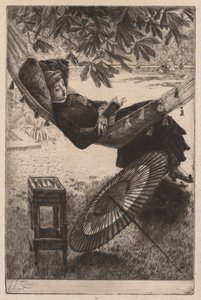 Hamak autorstwa James Tissot