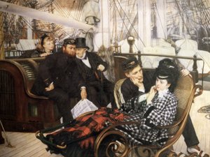 Ostatni wieczór autorstwa James Tissot