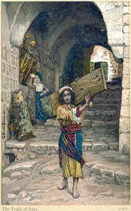 „Młodość Jezusa”, ok. 1897 r. autorstwa James Tissot