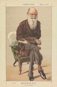Vanity Fair Men of the Day, nr 33, Dobór naturalny autorstwa James Tissot