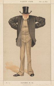 Vanity Fair: Statesman, nr 128 „Newcastle-on-Tyne” autorstwa James Tissot