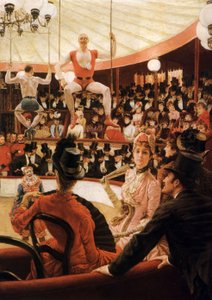 Kobiety Paryża: Miłośniczka cyrku autorstwa James Tissot