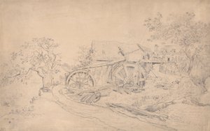 Pan. Młyn drutowy Thompsona, Tintern autorstwa James Ward