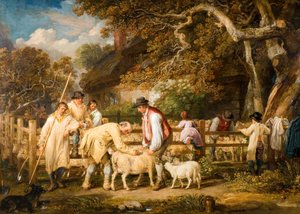 Ratowanie owiec, 1828. autorstwa James Ward
