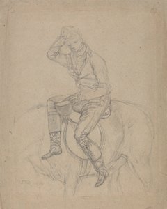 Sir Charles Blunt przy śmierci dzika: studium do jednego z czterech obrazów Warda wykonanych w 1815 roku autorstwa James Ward