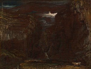 Szkic do „Gordale Scar” autorstwa James Ward