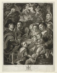 Portret Jacquesa Jordaensa z rodzicami, braćmi i siostrami Rubens i Rodzina (tytuł na obiekcie) Obrazy z Galerii Houghton (tytuł serii) Galeria Houghton (tytuł serii)