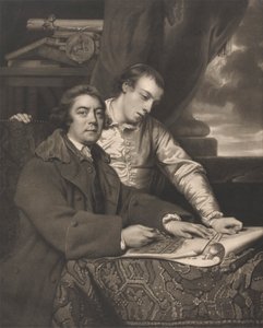 James Paine i jego syn autorstwa James Watson