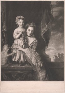 Margaret Georgiana, wicehrabina Spencer i jej córki