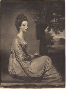 Jemima hrabina Cornwallis autorstwa James Watson after Sir Joshua Reynolds
