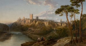 Zamek Richmond, Yorkshire autorstwa James Webb