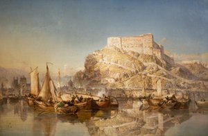 Miasto i twierdza Huy nad Mozą, 1880