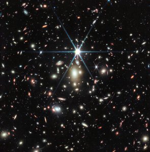 Łuk wschodu słońca (obraz NIRCam) autorstwa James Webb Space Telescope (NASA)