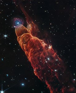 Teleskop ujawnia prawdziwą naturę kosmicznego tornada autorstwa James Webb Space Telescope (NASA)