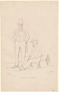 Pan Way i Pan Booth autorstwa James Wells Champney