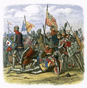 Śmierć Hotspur autorstwa James William Edmund Doyle
