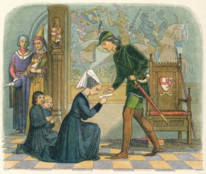 Edward IV i Lady Elżbieta Grey, 1464 1864 autorstwa James William Edmund Doyle