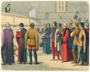 Ryszard zaproszony do objęcia korony, 1483 1864 autorstwa James William Edmund Doyle
