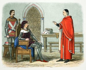 Sir William Gascoigne odmawia skazania prałata lub parera, 1405 1864