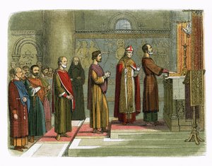 Baronowie przysięgają osiągnąć swoje wolności autorstwa James William Edmund Doyle