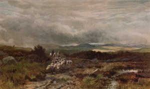 „Mountain Road, Capel Curig, Północna Walia”, 1938 autorstwa James William Whitaker