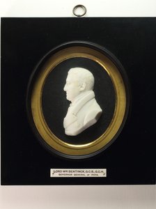 Lord William Bentinck (pasta szklista) autorstwa James and Tassie  William