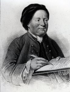 Samuel Richardson (1689-1761) autorstwa James, the Elder Hopwood
