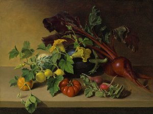 Martwa natura z warzywami, 1826