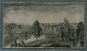 Widok Temple Newsam House, od wschodu autorstwa James the Younger Lambert