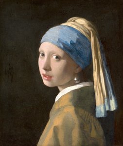 Dziewczyna z perłą, ok. 1665-6 (olej na płótnie)