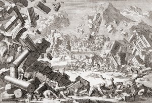 Trzęsienie ziemi z 1667 roku w Dubrowniku w Chorwacji.
