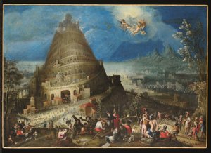 Wieża Babel, ok. 1650 (olej na płótnie)