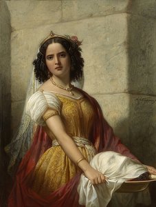 Salome z głową Jana Chrzciciela. Około 1861 r.