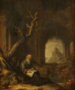 Pustelnik w ruinie autorstwa Jan Adriaensz. van Staveren