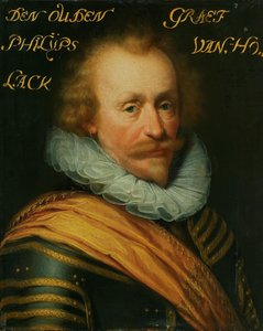 Portret Philipsa, hrabiego Hohenlohe zu Langenburg autorstwa Jan Antonisz van Ravesteyn (workshop of)