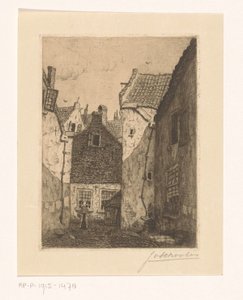 Dziedziniec autorstwa Jan Antonius van Schooten (signed by artist)