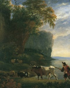Krajobraz z Droverem, ok. 1640s