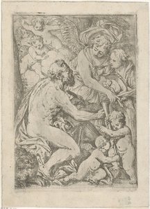 H. Hieronim autorstwa Jan Baptist Herregouts