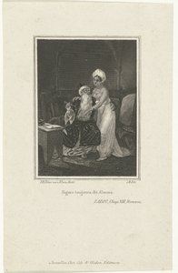 Zadig i Almona autorstwa Jan Baptist Tetar van Elven