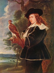 Młody mężczyzna z sokołem, ok. 1630 r.