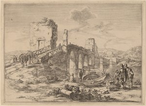 Ponte Molle autorstwa Jan Both