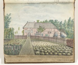 Karczma lub domek myśliwski na Montferberg autorstwa Jan Brandes