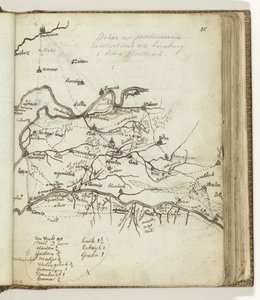 Mapa regionu między Doetinchem i Venlo autorstwa Jan Brandes
