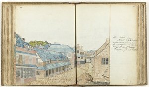 Strand Street w Falmouth autorstwa Jan Brandes