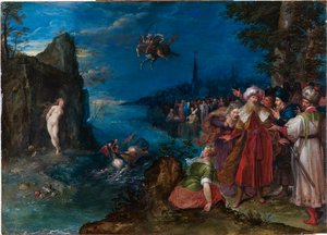 Perseusz uwalniający Andromedę, ok. 1600-1610.