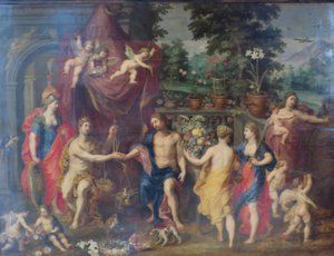 Alegoria cnotliwego życia autorstwa Jan Brueghel the Younger