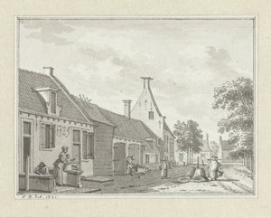 Twarz w Biggekerke autorstwa Jan Bulthuis