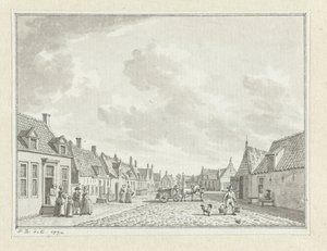 Twarz w Zoutelande autorstwa Jan Bulthuis