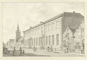 Dolhuis, Gasthuis i Oudevrouwenhuis w Rotterdamie autorstwa Jan Bulthuis