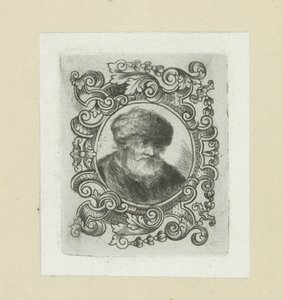Mężczyzna Oude spotkał się z bonthoed w ornamentrand The Compleat Work of Akwaforty Johna Chalon / Oeuvre Complette des Eaux Fortes par Jean Chalon (tytuł serii)